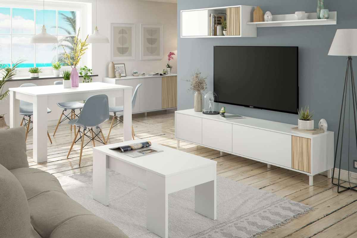 Muebles de comedor blanco y madera: cómo integrarlos en tu hogar con estilo