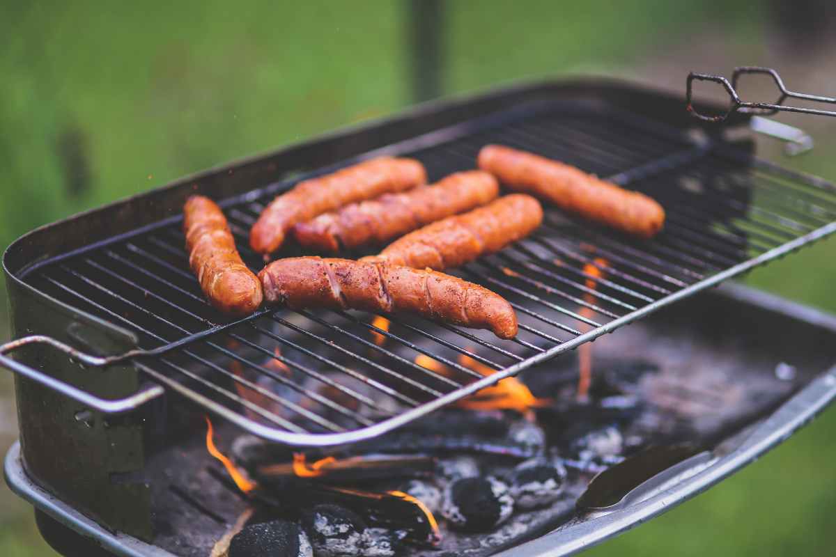 Barbacoa de leña y carbón